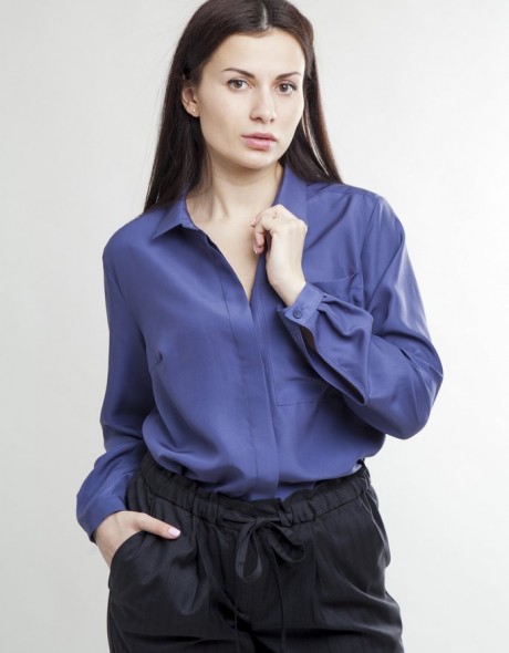 Блузка женская из шелка, фото 3