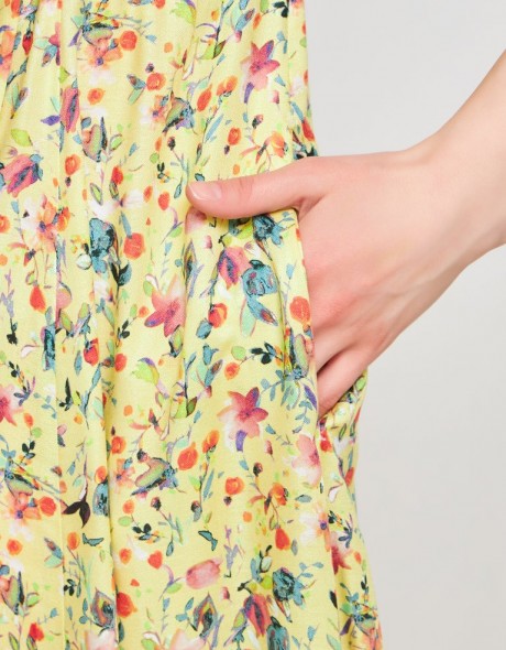 Женское вискозное платье с коротким рукавом, фото 4